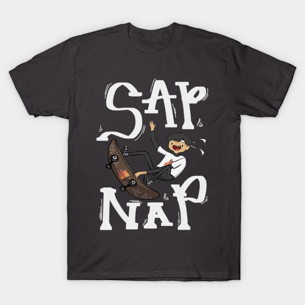 sapnap skateboarding T-Shirt by naddakkidal